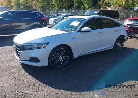 2022 Honda Accord Hybrid Touring from USA, damaged, VIN 1HGCV3F96NA002392